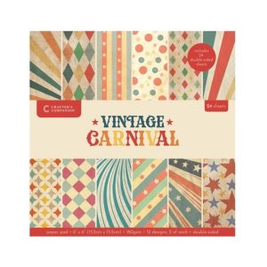 Designpapier vintage carnival