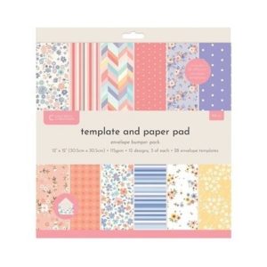 Envelop templates & designpapier voordeelpak