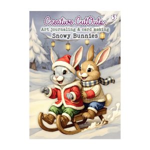 Collageboek snowy bunnies