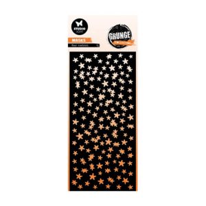 Stencil star confetti