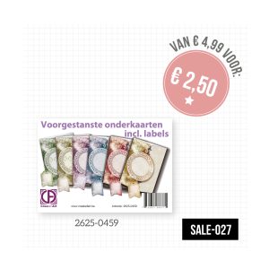 Kaartenpakket voorgestanst