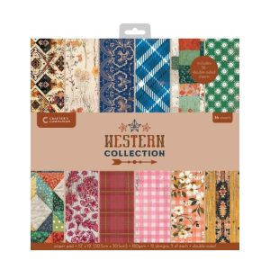 Designpapier western collection scrap