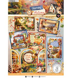 kaartenmaakblok charming autumn