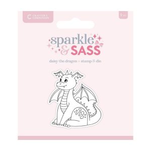 Stansmal & stempel daisy the dragon