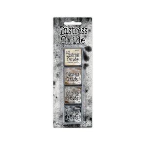 Distress mini oxide ink pads kit 6