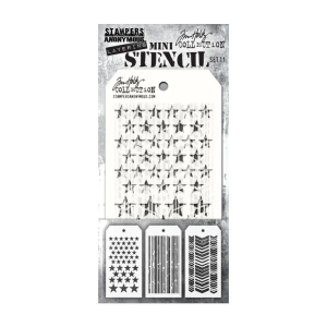 Layering mini stencil set 11