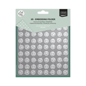 Embossingfolder kerstballen