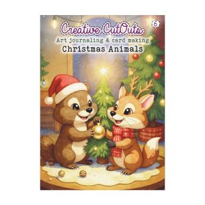 Collageboek christmas animals