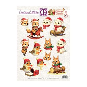 Collagevel christmas animals 2