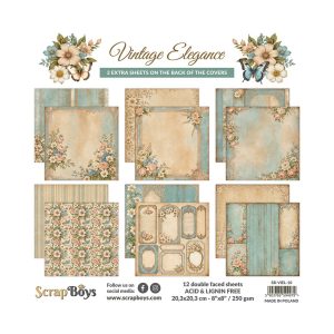 Designpapier vintage elegance
