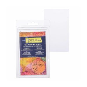 Gel press drukplaat 7,62 x 12,7 cm