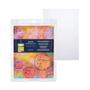 Gel press drukplaat A4