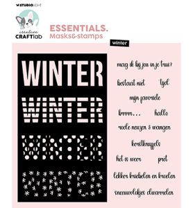 Stencil & stempel Winter