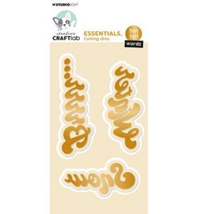 Hotfoil mal Wordz Winter