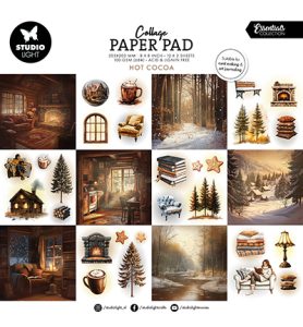 Collage paperpad Hot Cocoa