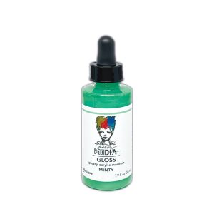 Media gloss dropper minty