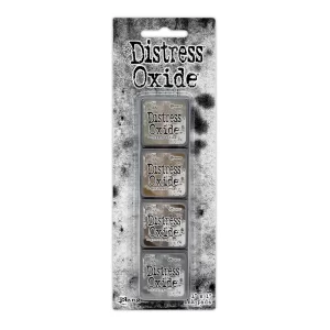 Distress mini oxide ink pads kit 12