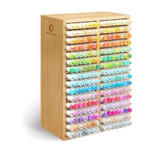 Ohuhu Bamboo Marker Organizer – 224 markers (zonder markers)