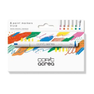 Acrea paint marker set vivid