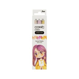 Ciao marker layer & mix sunset palette set