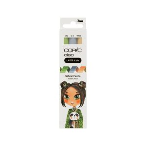 Ciao marker layer & mix natural palette set
