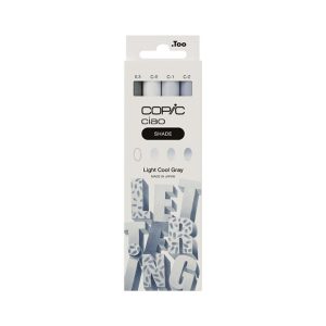 Ciao marker light cool gray palette set