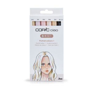 Ciao Marker 5+1 portrait colours set 1