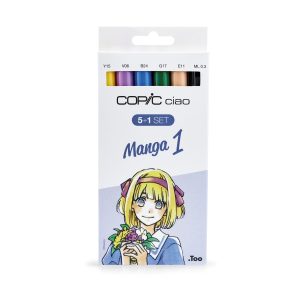 Ciao Marker 5+1 manga colours set 1