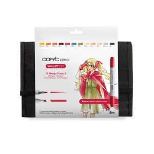 Ciao marker manga colours set 2 in wallet