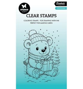 Stempel winter bear