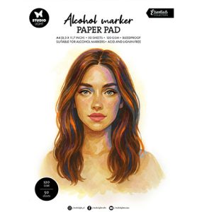 Papierblok voor alcohol markers 120 GSM