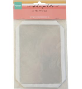 Blister rechthoek A6 5 stuks