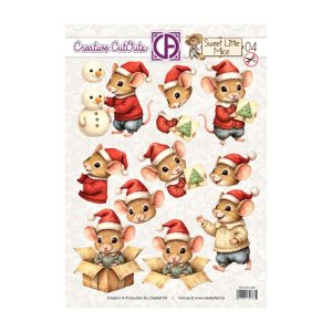 Collagevel sweet little mice christmas 4
