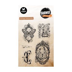 Stempel vintage butterfly