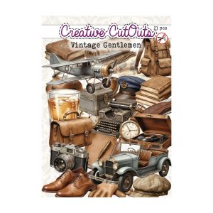 Stansplaatjes vintage gentlemen