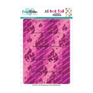 Stansmal hotfoil vlammenzee