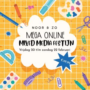 Mega online mixed media festijn