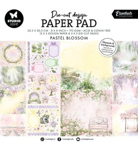 Designpapier & stansplaatjes Pastel Blossom