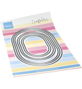 Stansmal ovaal rechthoek