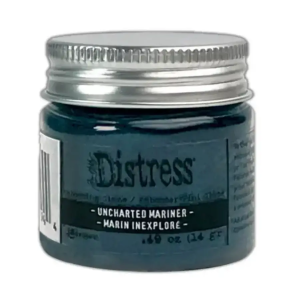 Distress embossing glaze  uncharted mariner