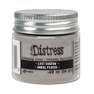 Distress embossing glaze lost shadow
