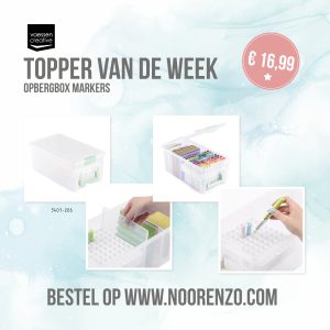 Markers & kaarten opbergbox